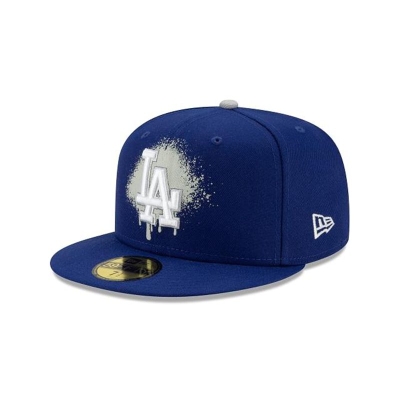 Los Angeles Dodgers Gorra | New Era MLB Drip Front 59fifty Fitted Cap Mexico - Azules